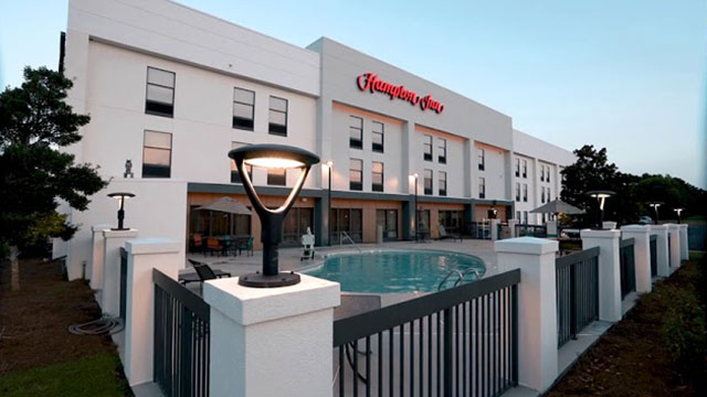 Hampton Inn Hotel Renovation by Amerail Systems | Santee SC