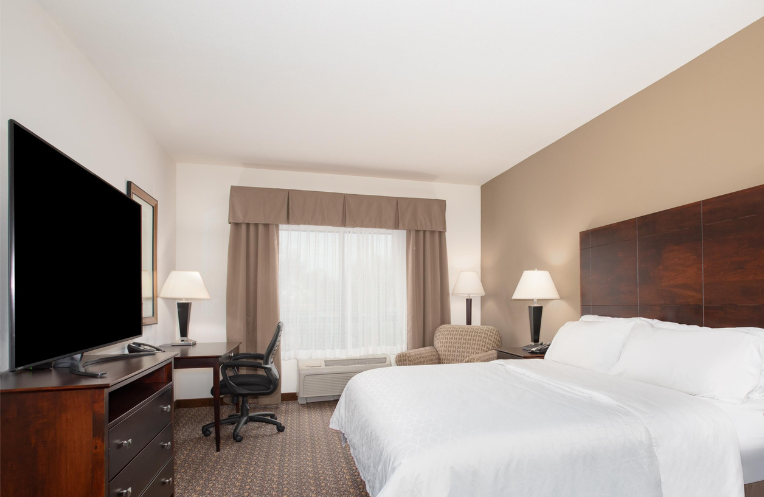 before interior hotel guest room renovation holiday inn express lander wyoming