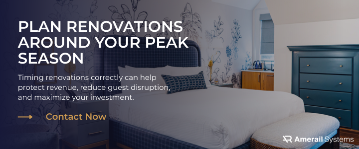 in blog ad plan renovations around your peak season