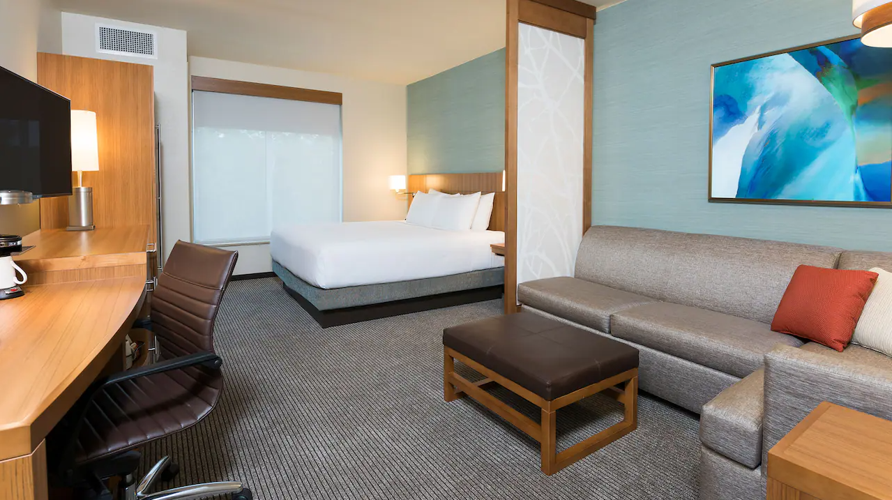 before guest room remodel hyatt